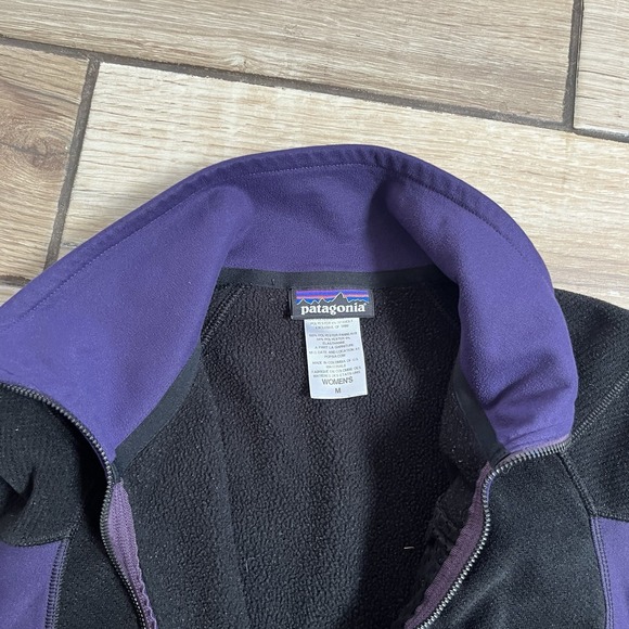 VTG Patagonia Womens L Large Piton Hybrid Fleece Polartec Sweatshirt Jacket - Picture 7 of 11